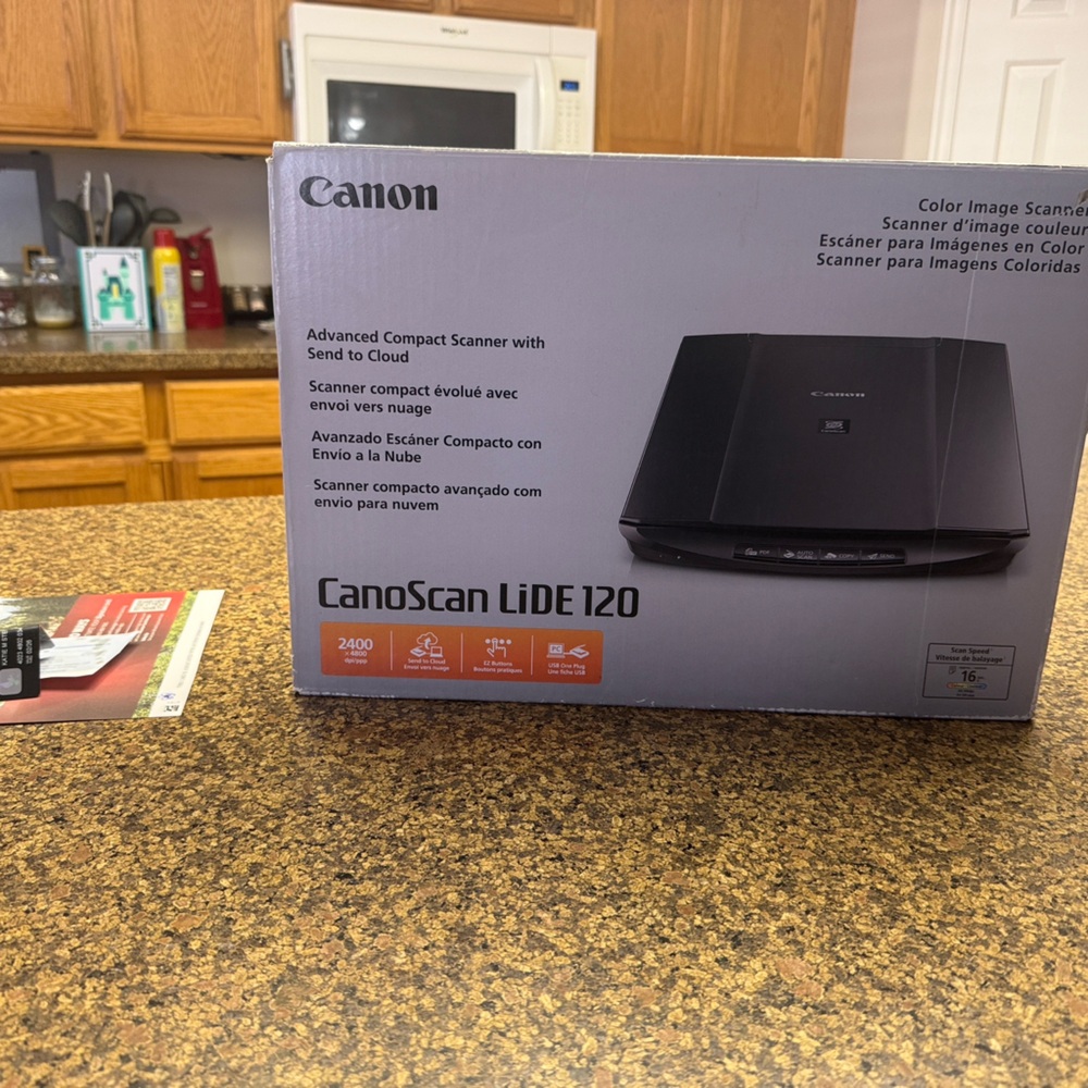 Canon CanoScan LiDE 120 Black Scanner